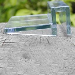 Acrílico Fish Tank Lid Clips, Suporte De Tampa De Vidro De Aquário, Suporte Para Tanque De Peixe Sem Arme, 6mm, 8mm, 4Pcs - Image 4