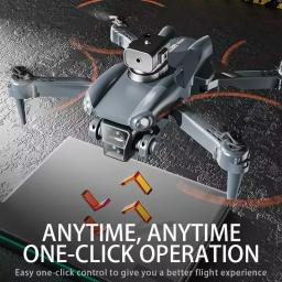 P25 Drone 8K Profissional HD Câmera Dupla Controle Remoto Brushless 360 °   Brinquedos quadricópteros dobráveis para evitar obstáculos inteligentes - Image 4