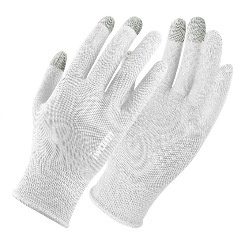 Luvas de proteção solar ao ar livre anti-deslizamento luvas de equitação anti-skid tela de toque luva - Image 1