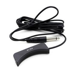 Pickups de guitarra acústica sem buracos, cordas de aço, captadores Soundhole, acessórios para instrumentos musicais, cor aleatória, KQ-1A, 38 "-41" - Image 2