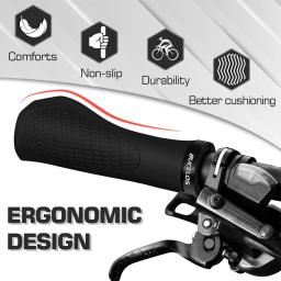 BUCKLOS-Apertos De Borracha Macia Do Guidão Para Mountain Bike, Ergonômico e Confortável, Acessórios De Bicicleta - Image 5