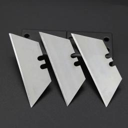 30 peças lâmina trapezoidal de substituição + caixa para arte artesanato ferramenta de corte multiferramenta lâmina de aço carbono ferramentas de corte ferramenta manual - Image 4