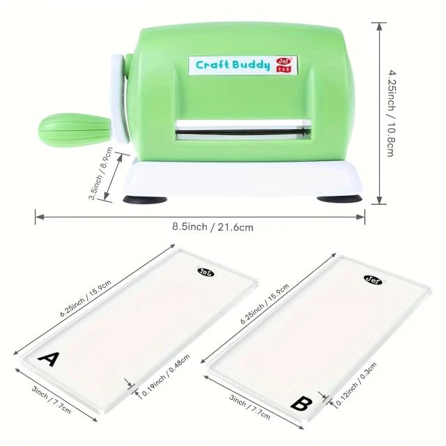 Máquina de Corte e Gravação para Artesanato DIY - Leve e Portátil