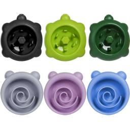 Alimentador lento portátil antiderrapante para animais de estimação, tigela de arroz, tigelas de água, acessórios para animais de estimação - Image 3