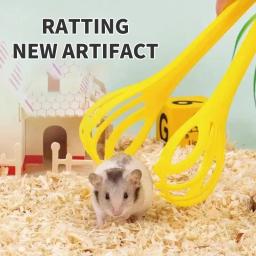 Suprimentos de Brinquedo Interativo Sparkbear Hamster, Gaiola De Coelho Holandês, Armadilha De Paisagismo, Seguro e Fácil de Limpar, 1Pc - Image 1