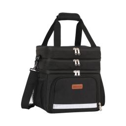 DENUONISS PEVA Multi-Layer Isolation Bag, Saco Térmico, Food Grade, Casa, Escola, Almoço, Acampar, Praia, Viagem, Novo, 2022 - Image 1