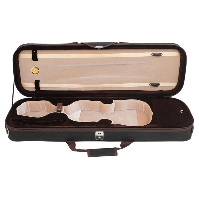 Oxford Case para Violino com Higrômetro, Ombro Duplo e Acessórios para Cordas