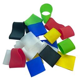 1 par caneleiras futebol, tiras silicone, suporte prático para caneleiras, faixas para futebol, corrida, ciclismo, - Image 1