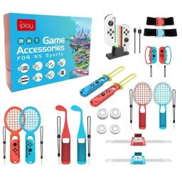 Raquete de tênis Sports Game Set, Interruptor, Interruptor, Interruptor, Oled, Badminton, Lightsaber, Somatosensory, Acessórios - Image 4