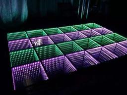 Pista de dança led 3d para dj, discoteca, boate, dmx, túnel do tempo 3d, luz led rgb, 2019 - Image 2