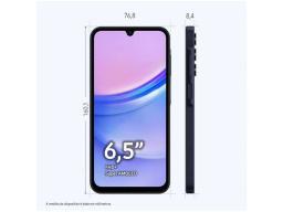 Smartphone Samsung Galaxy A15 6,5" 128GB Azul Escuro 4G 4GB RAM Câm. Tripla 50MP + Selfie 13MP 5000mAh Dual Chip - Image 6