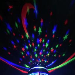 Disco Ball Light Projector com USB, DJ Projetor de Natal, Strobe Party Light, Música para carro, Home Party Mirror, LED USB Magic Spinning Laser Lamp - Image 3