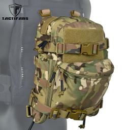 MOLLE Mini saco de hidratação para fãs táticos, painel traseiro de água, bolso de bexiga, colete tático, porta-pratos Airsoft - Image 1