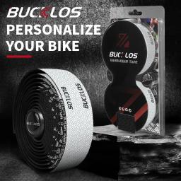 Bucklos fitas para guidão de bicicleta, absorção de choque, confortável, fita para guidão de bicicleta de estrada, peças de bicicleta de estrada - Image 2