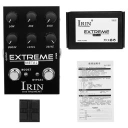 Pedal de efeitos de guitarra elétrica irin zip amp taichi tauran uzi americano ac tom calfórnia britânico extremo maximum banda controlador - Image 6