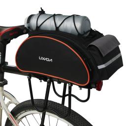 Lixada-Multifuncional Bicicleta Rear Seat Bag, Outdoor Ciclismo Rack, Bicicleta Tronco Pannier, Mochila, Bolsa, 13L - Image 1