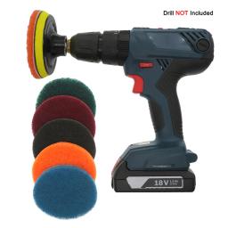 Almofadas de limpeza de nylon profissional, almofadas de polimento para vários materiais, manutenção e limpeza, pacote de 5 - Image 5