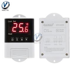 Termostato Digital Eletrônico para Aquário, Controlador de Temperatura, AC 110V, 220V, DTC1200, 3200, 2200, 2210, 1110/1100 - Image 4