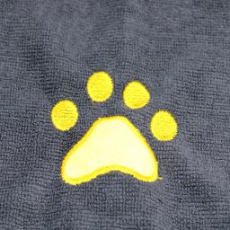 Toalha de banho do animal de estimação toalha de banho absorvente super absorvente toalha de banho do animal de estimação toalha absorvente da veste para cães pequenos médios grandes - Image 3