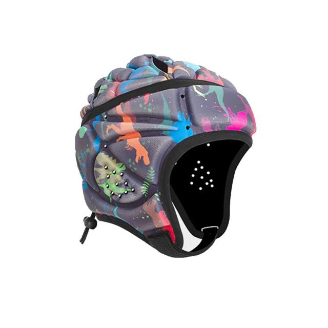 Capacete de Rugby Infantil com Proteção Macia e à Prova de Choque para Esportes e Futebol