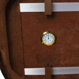 Caso Shell armazenamento duro violino com higrômetro, Instrumento Musical Proteção Bag, 4/4 Tamanho - Image 6