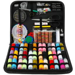 Kit de linha de agulha de costura, caixa para mão Quilting, costura, bordado, acessórios DIY, 226pcs - Image 1