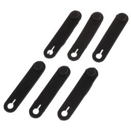 10 pçs 5/8cm braçadeiras de cabo de borracha para fixar abraçadeiras cablagem faixas de borracha acessórios do veículo elétrico da motocicleta - Image 2