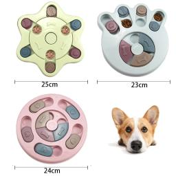 Quebra-cabeça Brinquedos para Cães e Gatos, Alimentador Lento, Interativo, Aumentar QI, Dispensador de Alimentos, Antiderrapante, Comendo Lentamente Tigela, Jogos de Alimentos - Image 6