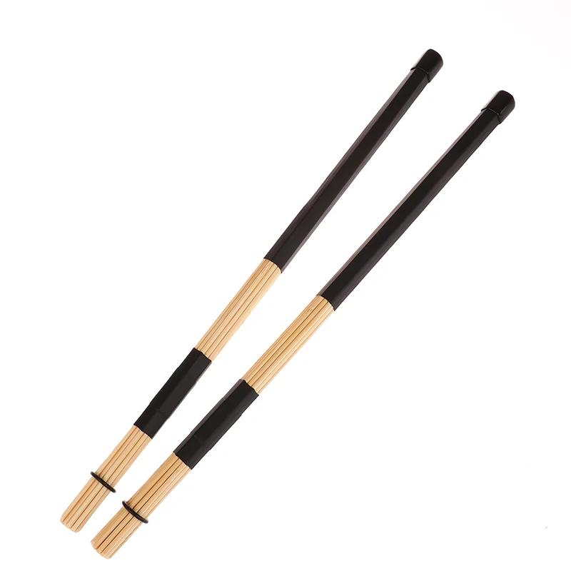 Bamboo drummer drummer with rubber handle, 1pair, percussão accessories, drummer - Image 1