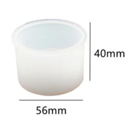 Diy cristal resina epóxi molde castiçal grande médio e pequeno aromaterapia vela bandeja espelho molde de silicone - Image 3