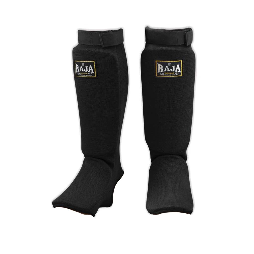 Universal malha caneleira para adultos, prática de boxe, cinta de perna, protetor de tornozelos portátil, equipamento esportivo, 1 par - Image 1