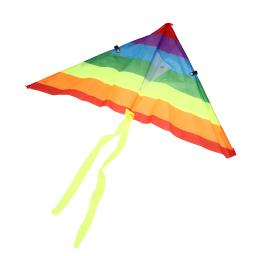 Arco-íris kite com 50m linha de pipa ao ar livre pipas crianças brinquedo criança presente jardim pano brinquedo para crianças brinquedo pipas & pipas acessórios - Image 6