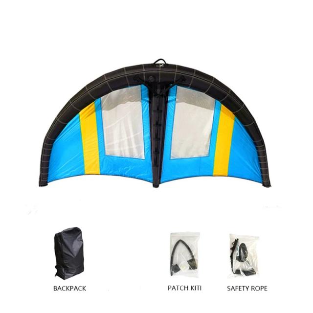 Folha Inflável para Kitesurf - Asa de Surf Pipa 4m, 5m e 6m para Ventos Potentes