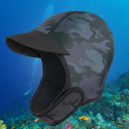 Neoprene Diving Head Cover para homens e mulheres, quente, à prova de frio, mergulho, natação, exterior, surf, vadear, inverno, 2mm - Image 2