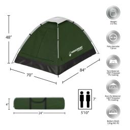 Barraca de acampamento ao ar livre 2 pessoa totalmente automático tenda rápida aberto protetor solar barraca acampamento fácil montagem ao ar livre móveis - Image 3