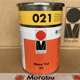 Marabu PY021 Amarelo PP PE tinta metálica para tela de seda High-End e impressão Pad - Image 2