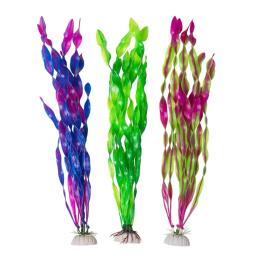 Plásticos Peixes Plantas De Aquário, Plantas De Água De Algas Para Aquário, Decoração Do Tanque De Peixes, 12-35cm, 10Pcs - Image 4