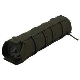Outdoor Tactical Airsoft Suppressor Cover, Silencer pano protetor, Painel de ferramentas, Muffler Case, Bolsa Bag, Hunting Tube Gear, 18cm - Image 6