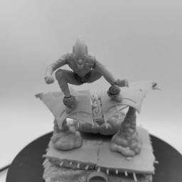 1/24 escala de construção modelo kit grande vilão tecnologia maníaco diy resina figura dioramas desmontado sem pintura estatuetas brinquedo - Image 5