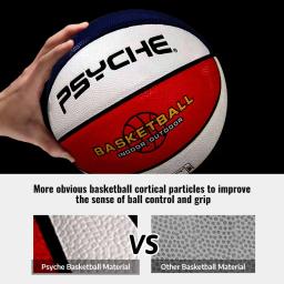 Psyche bola de basquete original para homens, interior e exterior, jogo de rua, jogo, treinamento, tamanho 7, 29,5" - Image 3