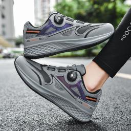 LiXingMing-Sapatos masculinos de ciclismo, pretos, rasos, bicicleta de estrada, corrida, velocidade de travamento automático, tênis de bicicleta, calçados esportivos - Image 6