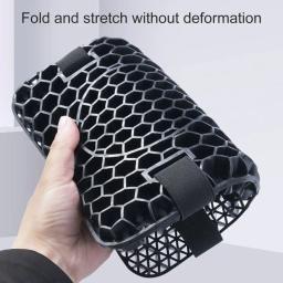 3D Honeycomb Motocicleta Assento Almofada, Alívio de Pressão, Respirável, Anti Slip, Confortável, Moto Acessórios - Image 4