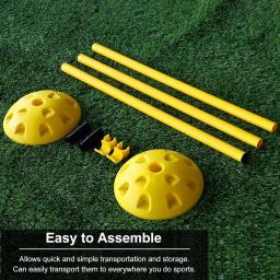 Alto Salto Obstáculo Rack Esportes Agilidade Barreira, Treinamento Prático Velocidade, Atletismo, Futebol, Futebol, Salto Alto - Image 1