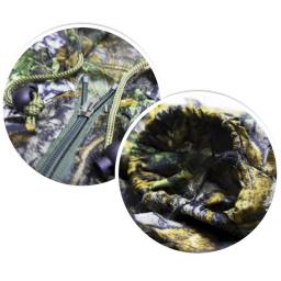 Terno Ghillie 3D infantil, roupas de camuflagem, robe de caça, folhas de caça, roupas de caçador - Image 6