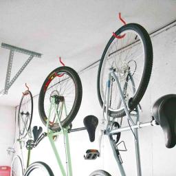 Ganchos de cabide de bicicleta, montagem na parede, conjunto de ganchos de armazenamento com parafuso, ganchos resistentes para garagem, ferramenta de jardim - Image 5