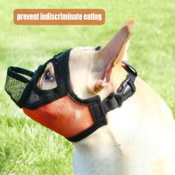Máscara anti-mordida para animais de estimação, focinho de buldogue francês, boca curta, dou ying, cachorro - Image 5