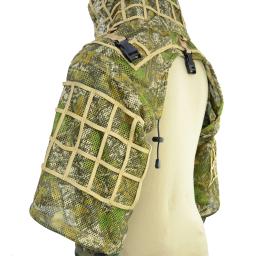 ROCOTACTICAL-Respirável Sniper Ghillie Suit, Woodland Mesh, Nylon, Fundação para a Caça, Airsoft Wargame, Viper Hood - Image 5