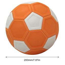 Bola de futebol de alta visibilidade para crianças, esporte, curva, Swerve, futebol, engraçado, futebol, brinquedo, ao ar livre, jogo indoor - Image 6