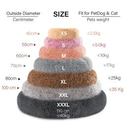 Rei cão cama sofá cesta camas do cão diversão lavável removível casa do cão longo luxe pelúcia ao ar livre grande pet gato cama do cão quente sofá esteira - Image 2
