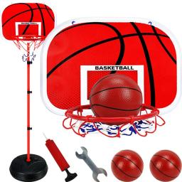 Rack de basquete ajustável, de 63-165cm, para 1-14 anos, crianças, bebês, áreas internas, esportes, bola de fundo, brinquedo de shoot - Image 1